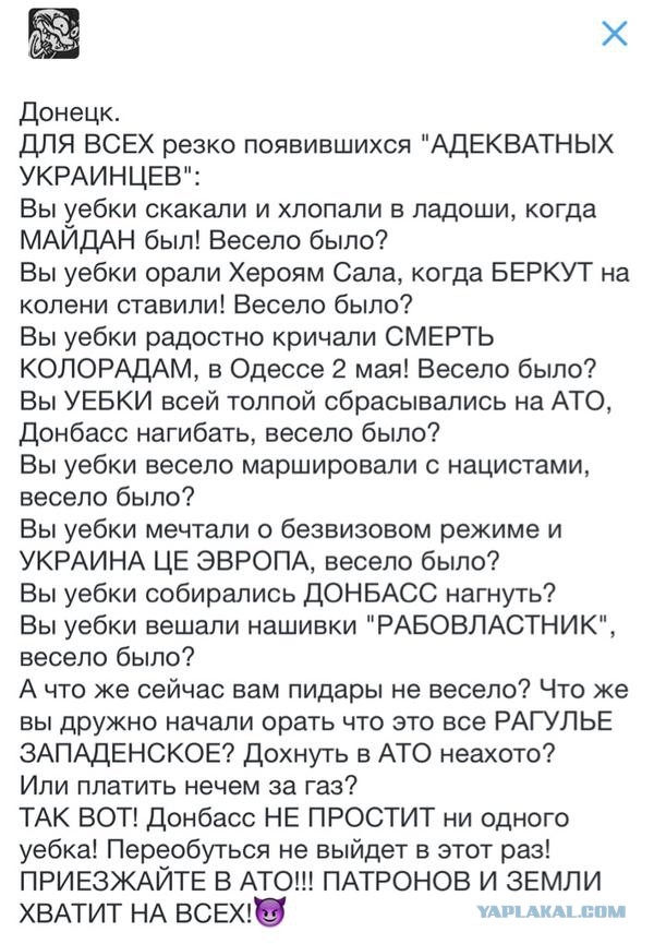 Украинский журналист не смог больше лгать