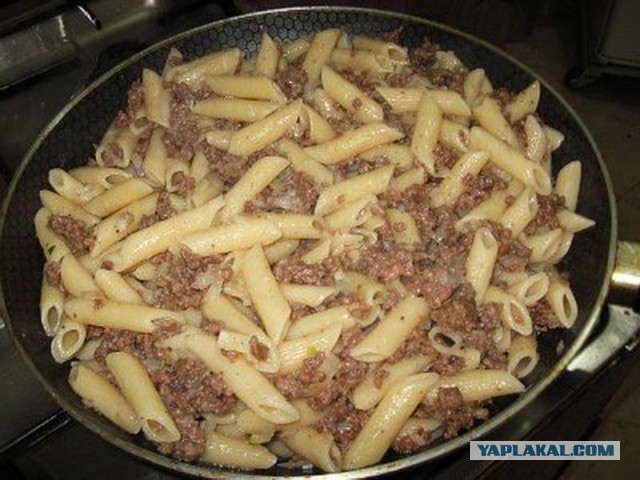 Паста с водкой (опять итальянская вечнозеленая кухня)