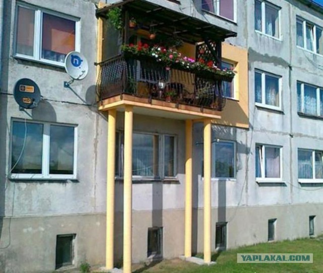 Балконы бывают разные