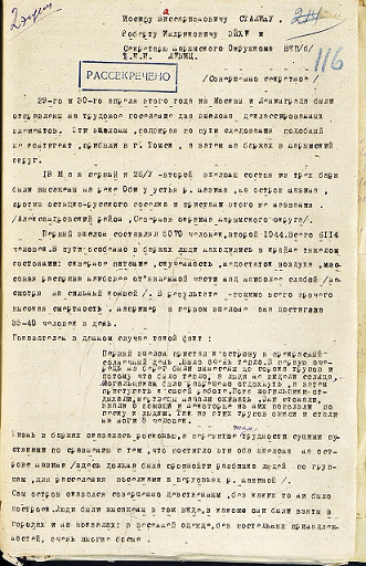 Сталинские "репрессии" в Свердловской области