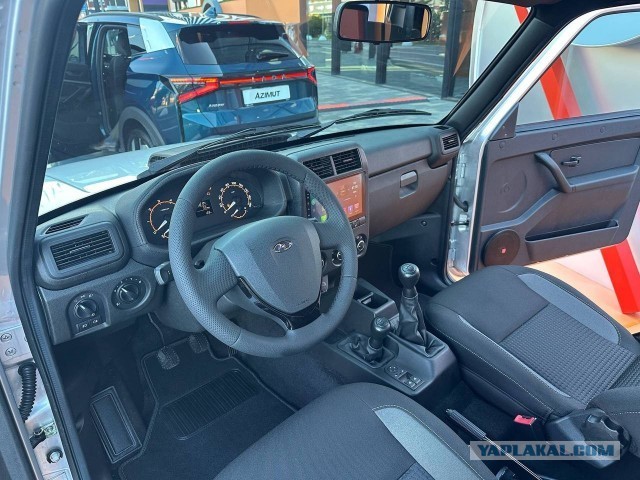 Новую Lada Niva Legend впервые показали после обновления
