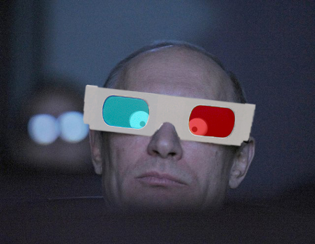 Фотожаба: Путин в 3D