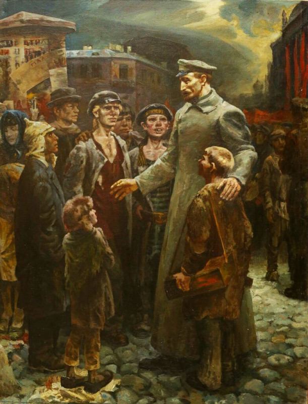 Жизнь Дзержинского в живописи и скульптуре