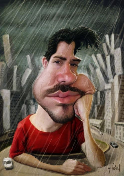 Эти рисунки нарисовал Тиаго Хоисел.