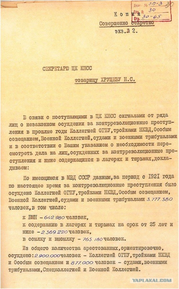 Познер назвал Сталина величайшим преступником