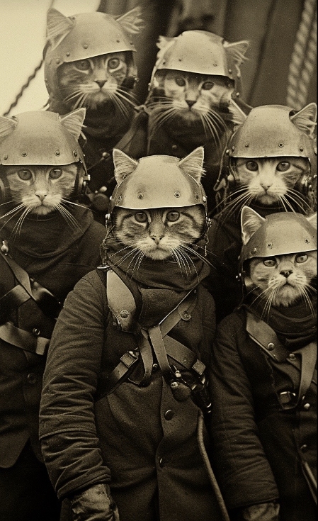 Боевые коты Первой Мировой