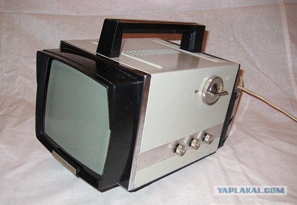 Портативный модульный телевизор Sony 89-го года