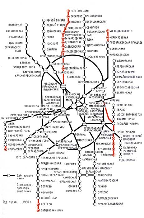 Собянин и Путин  открыли новое кольцо метро Москвы