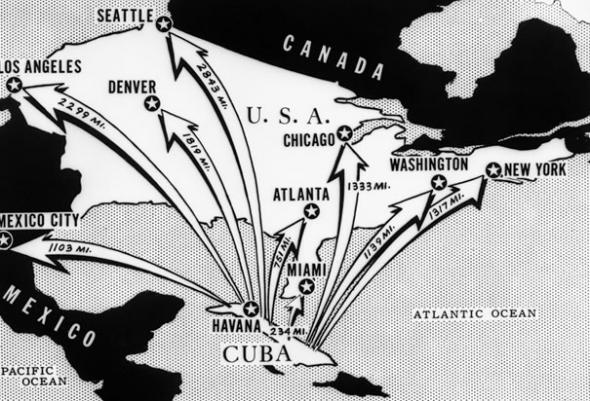 СССР - как окружить США искусственными островами