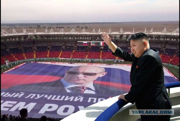 День рождения Путина в Чечне