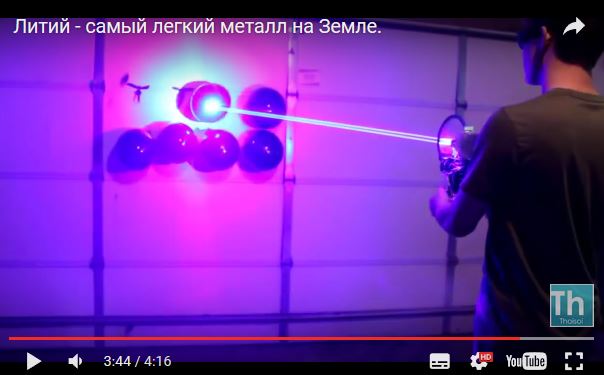 Литий - самый легкий металл на Земле.