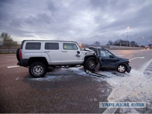 Подборка аварий с Hummer