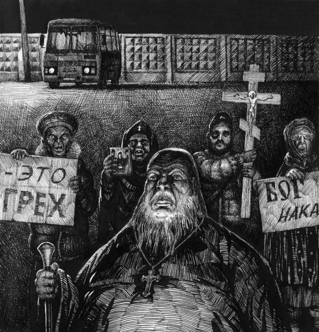 В Одессе получил значительные разрушения  Преображенский собор