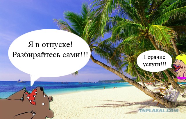 Ушел в отпуск прикольные картинки, днем