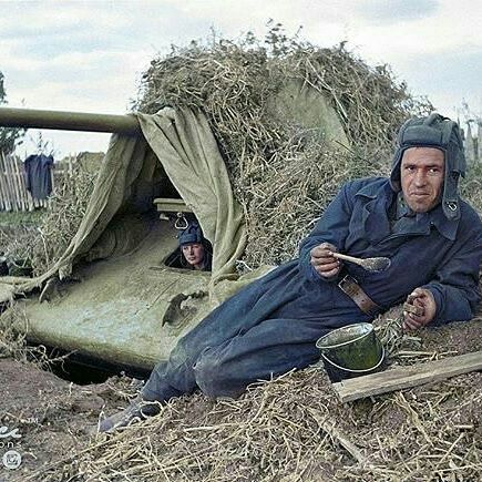 Сражение под Прохоровкой.