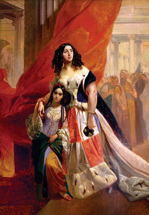 Самые известные полотна Брюллова, за которые его прозвали «Карлом Великим»