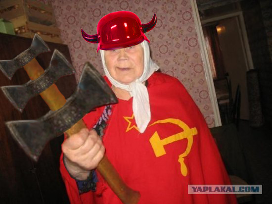 Фотожаба: Готовимся к первомаю