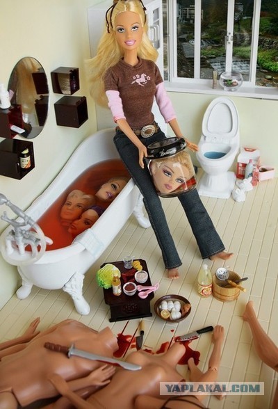 Кукла Барби без макияжа