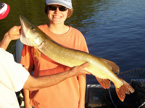 Отец съездил на рыбалку!