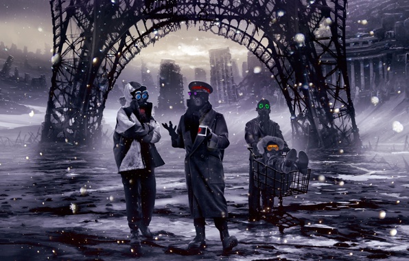 Рисунки: фантастика, Sci-Fi, киберпанк