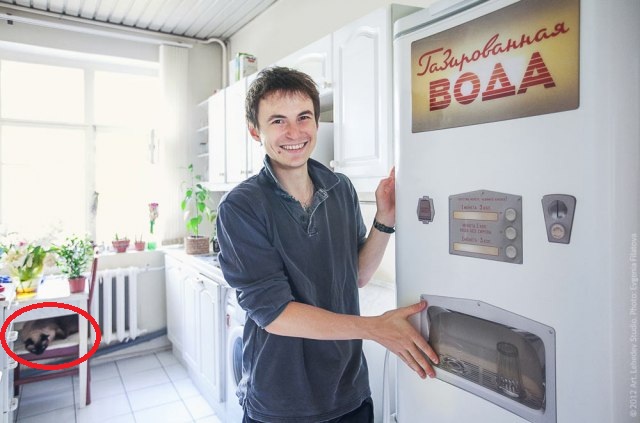 Крутой набор магнитов на холодильник