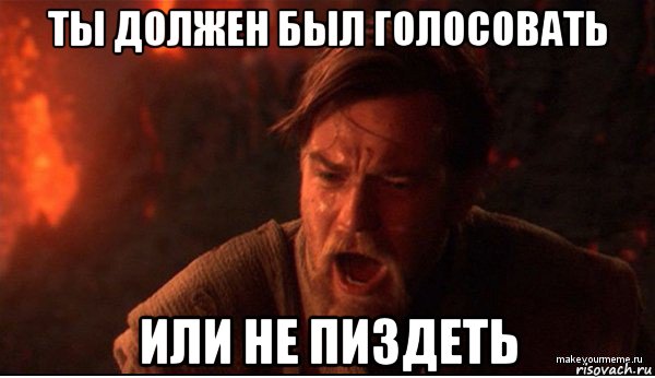 Голосуй или…
