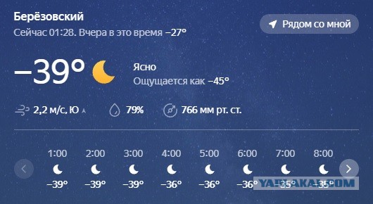 У нас -40, Екатеринбург