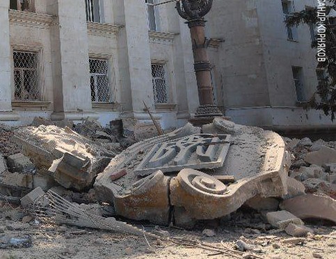 В Брянске взрыв и пожар в районе аэропорта