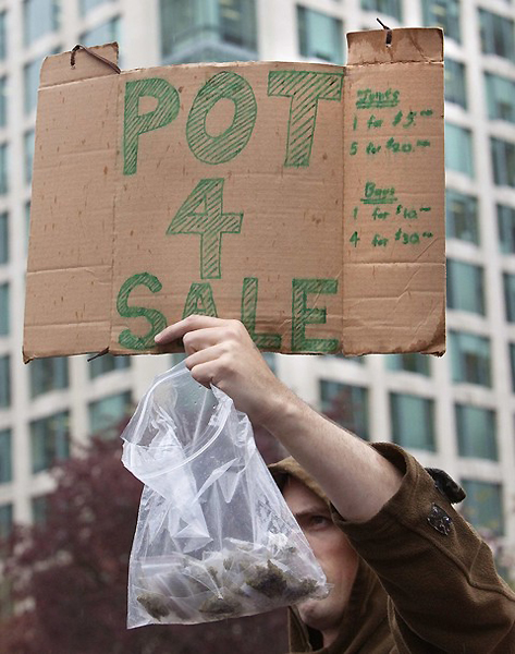Митинги в поддержку легализации марихуаны