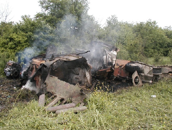 БТР-4Е ("Иракский") под Славянском