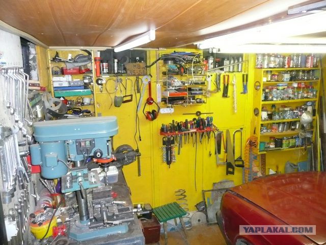 Креативный ремонт гаража своими руками