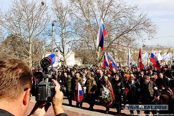 Севастополь. Первая годовщина референдума