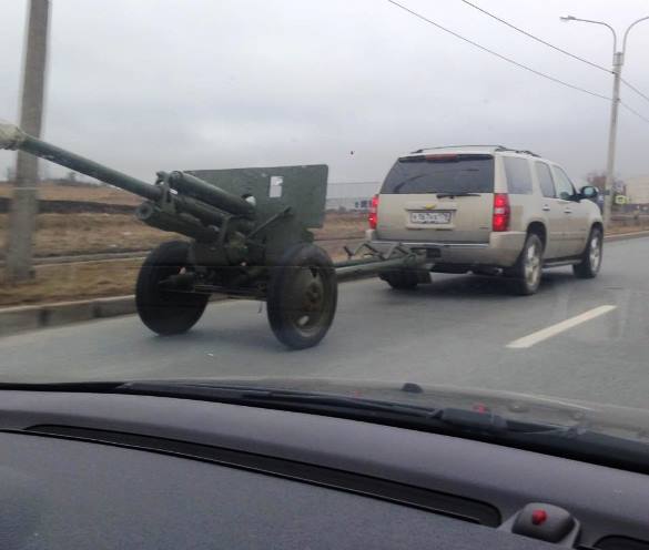 Побег пушки