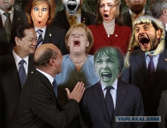 Фотожаба: Что с Анжелой Меркель?