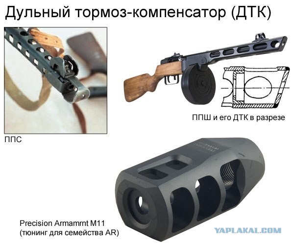 Для чего нужна была насадка на ствол ППШ?