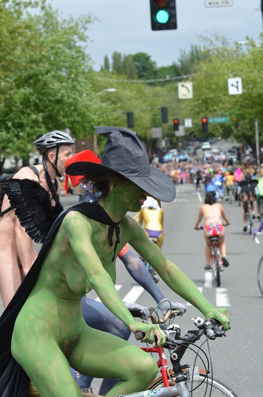 Парад голышом в Сиэтле