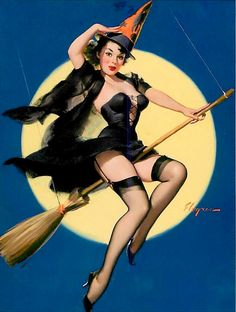 PIN-UP искусство Old school