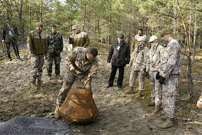 На побережье Балтийской косы вынесло торпеду времён ВОВ