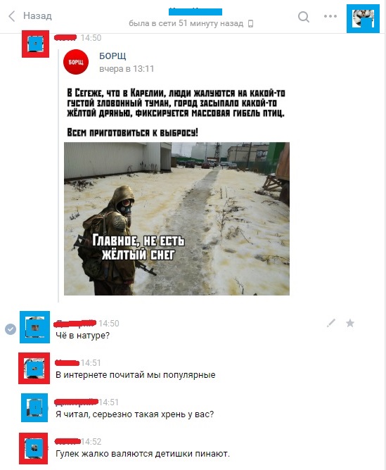 Карельский город накрыл желтый туман, а улицы засыпало мертвыми птицами