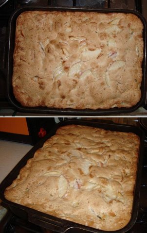 Шарлотка с сухариками