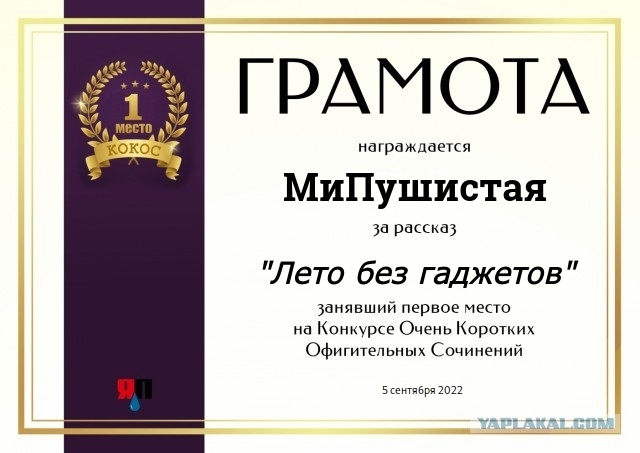 КОКОС 2022. Итоги. Награждение победителей