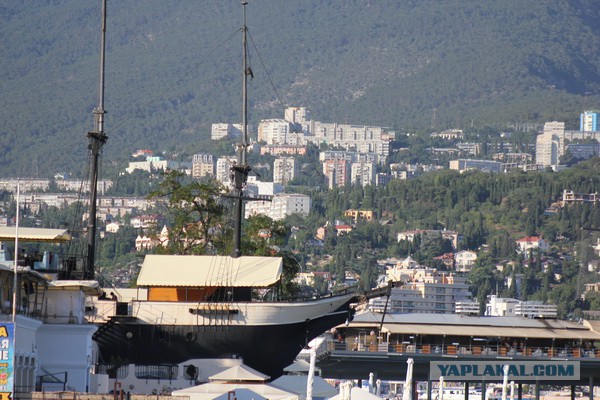 Дорога из Киева и из Москвы в Ялту.