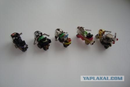 Машинка из зажигалок