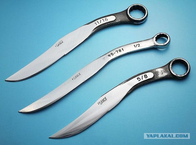Ножи сделанные из неожиданных вещей