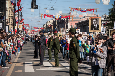 Парад 9 Мая 2015 в Санкт-Петербурге