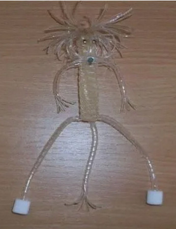 Комбайн из спичек
