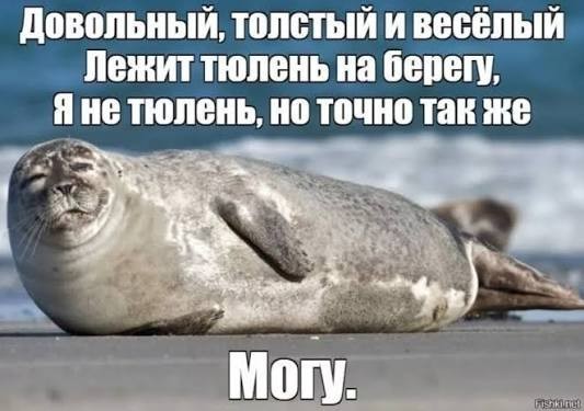 Я таки продолжу про нерп)))