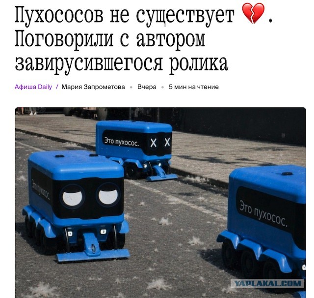 Как на самом деле выглядят пухососы в Москве.