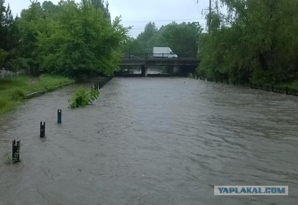 Ливень в Симферополе