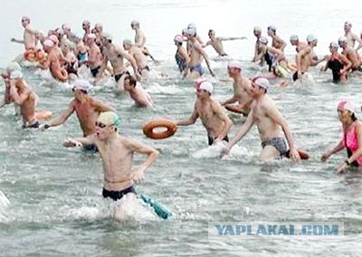 Фуршет на плотине